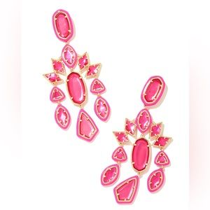 Kendra Scott Greta Pink Earrings